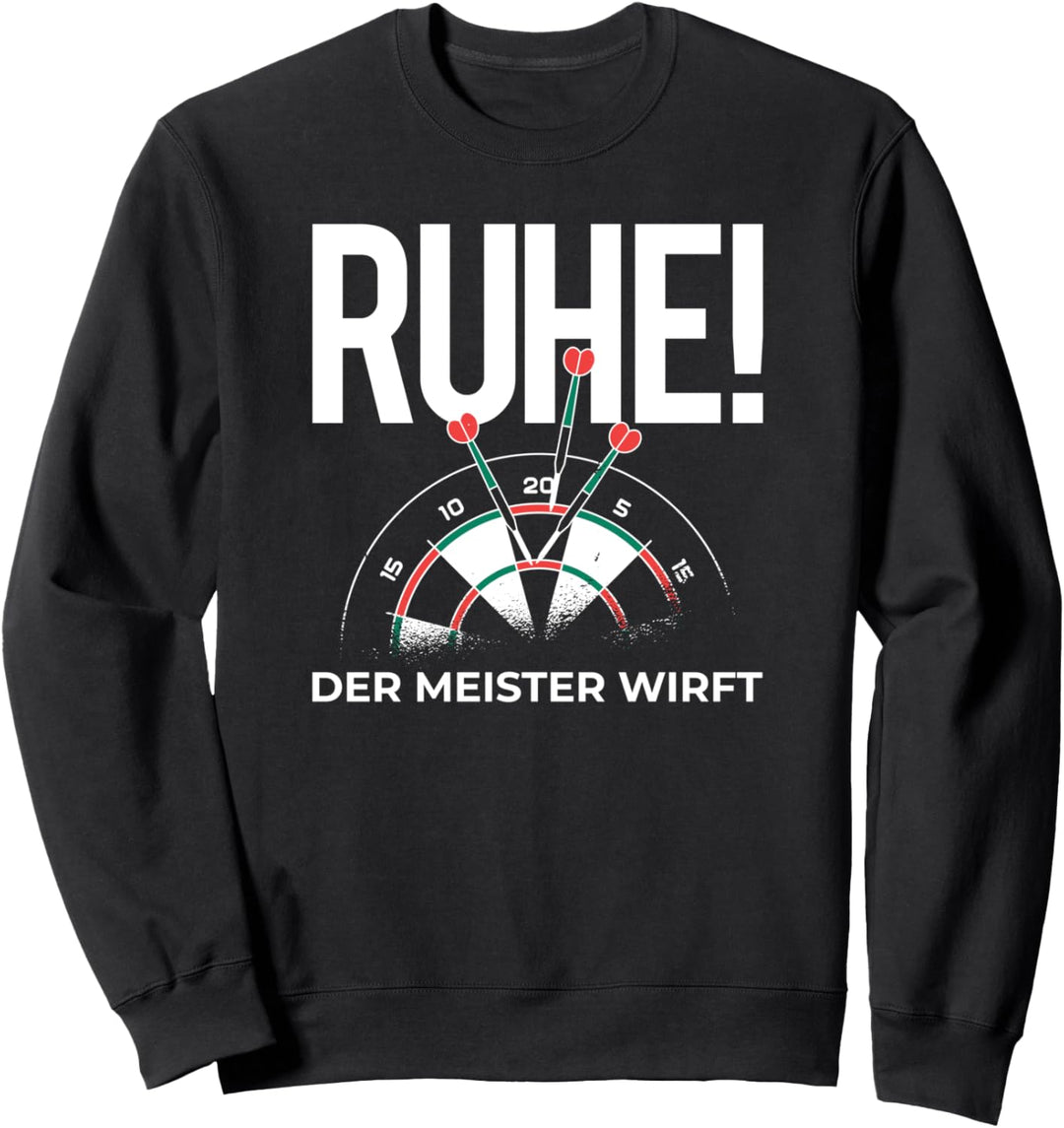 Dartscheibe Dartpfeile Darts Dartspitzen Dartspiel Dart Sweatshirt