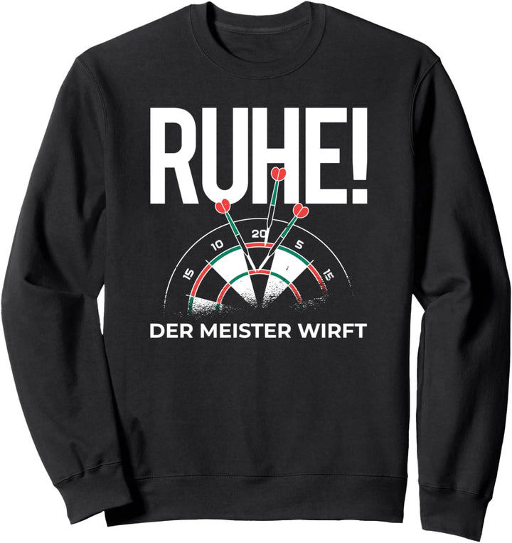 Dartscheibe Dartpfeile Darts Dartspitzen Dartspiel Dart Sweatshirt