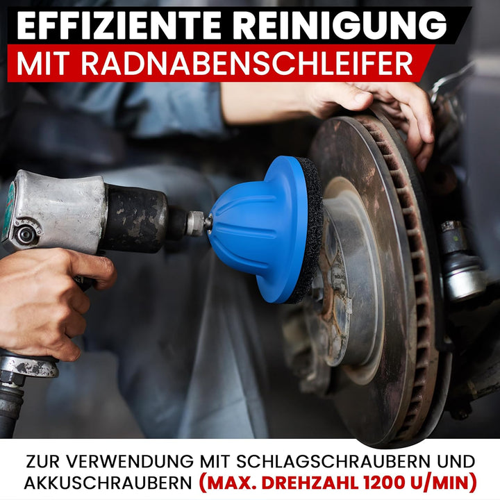 FACELIFT Radnabenschleifer Ø150mm – inkl. Schleifpad, Adapter & Tasche – für saubere Radaufnahme & f