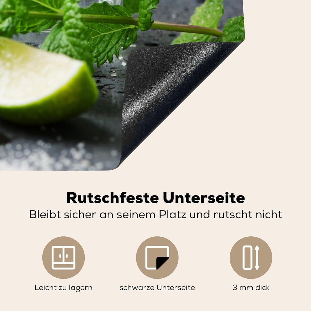 KitchenYeah© Herdabdeckplatte Einteilig Kochfeld Abdeckung Induktionskochfeld Ceranfeld Abdeckplatte