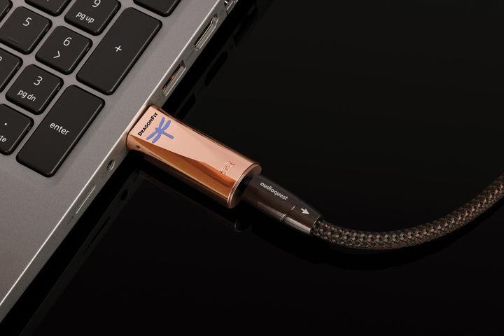 AudioQuest Dragonfly Kupfer USB Digital-zu-Analog-Konverter, Kupfer