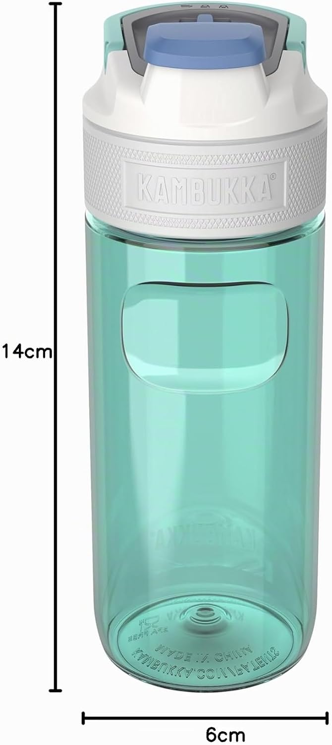 Kambukka Elton Wasserflasche – Trinkflasche, schmutz- und geruchsresistent, stossfest, spülmaschinen