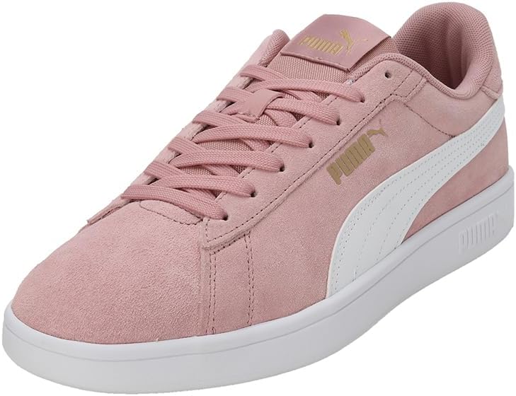 PUMA Unisex Smash 3.0 Sneaker 37.5 EU Future Pink Puma White Puma Gold, 37.5 EU Future Pink Puma Whi