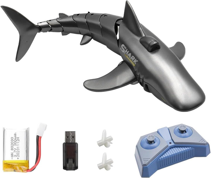 Sarini Ferngesteuerter Hai für Schüler und Erwachsene, elektrischer hochsimulierter Hai für Schwimmb