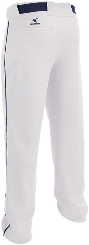 Easton Herren Rival 2 paspelierte Baseballhose Rival 2 Baseballhose XL Weiss / Navy, XXL Weiss/Marin