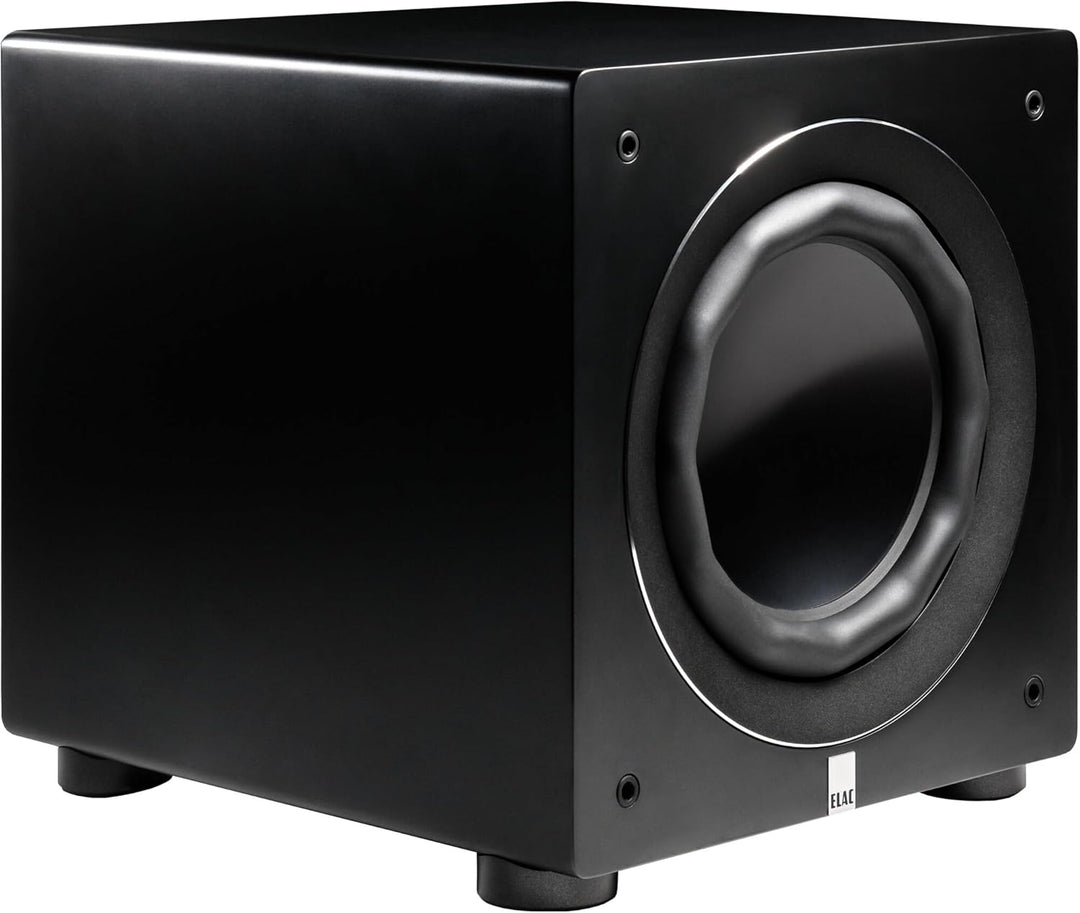 ELAC Reference Serie RS500-SB Subwoofer mit 10” Treiber, geschlossen, via App steuerbar, 500W Verstä
