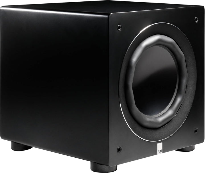 ELAC Reference Serie RS500-SB Subwoofer mit 10” Treiber, geschlossen, via App steuerbar, 500W Verstä