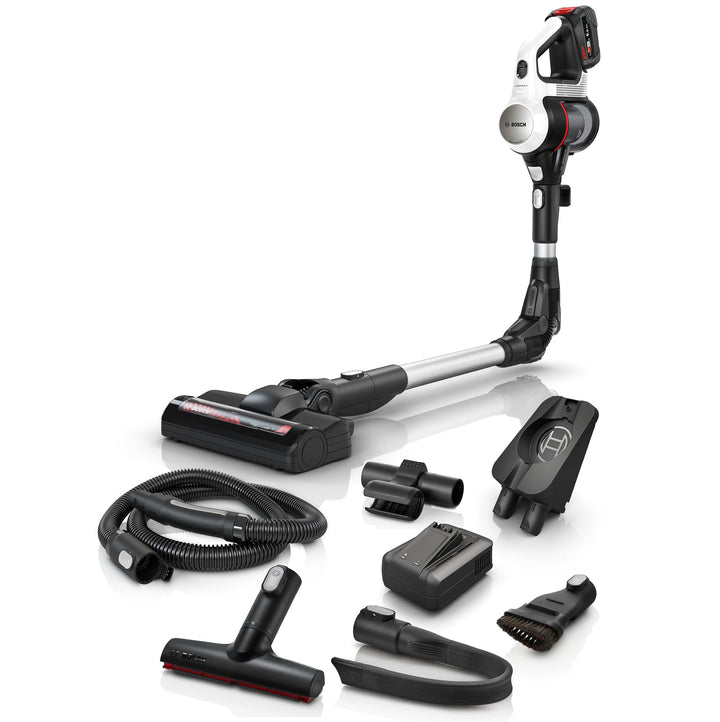 Bosch Akku-Staubsauger Unlimited 7 BSS715CARP, kabellos, Knickrohr, Hygiene-Filter, 10 Jahre Motorga