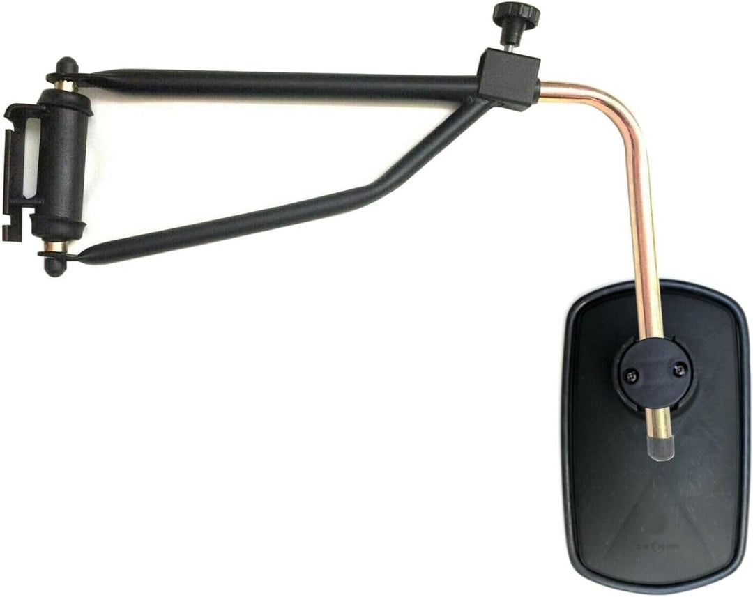 2x Aussenspiegel 260x155 mm ø14-30 mm E20 und Spiegelhalter für Traktor LKW Bagger
