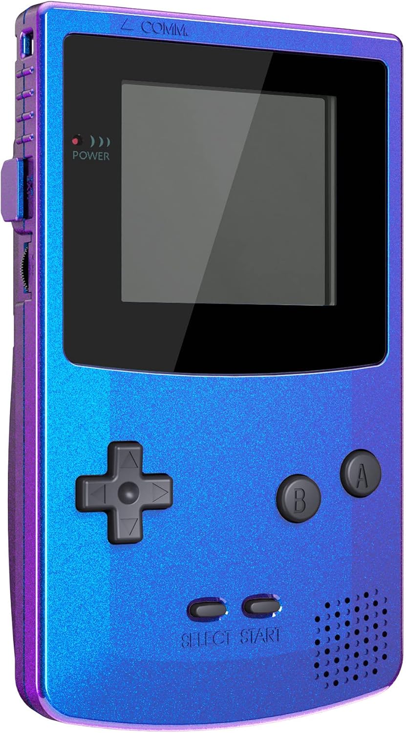 eXtremeRate IPS Ready Upgraded Case&Button für Gameboy Color, DIY-Ersatz Full Hülle Gehäuse Set für