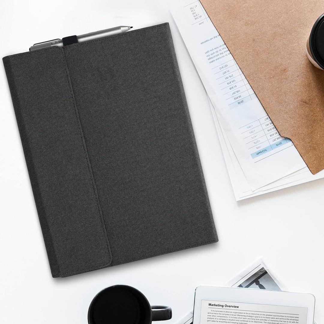 kwmobile Hülle kompatibel mit Microsoft Surface Pro 8 - Type Cover kompatibel - Stoff Tablet Cover i
