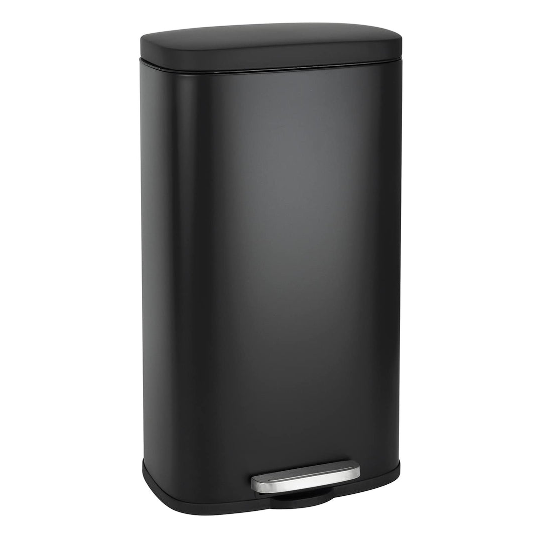 SVITA TQ30 Mülleimer Treteimer Abfalleimer 30L Inneneimer rund Kücheneimer 30L (Schwarz), Schwarz