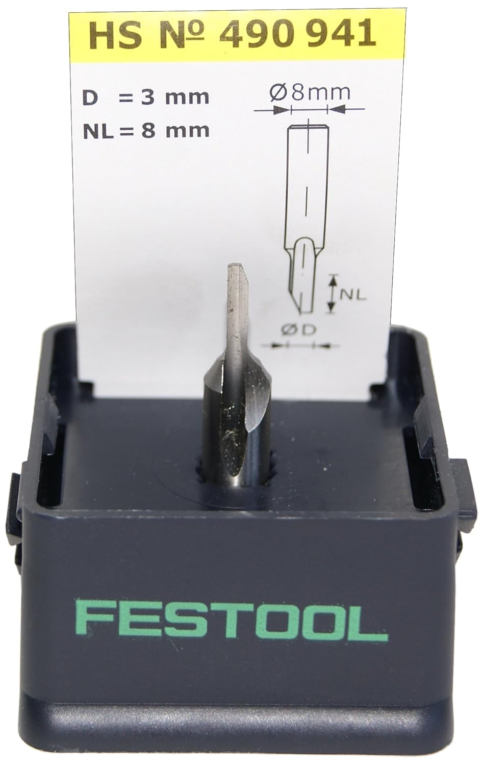 Festool Nutfräser HS S8 D 3/8