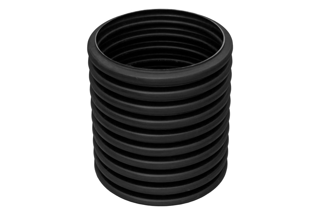Wellrohr DN425/0,5m 2xDN110 KG Rohr Sickerschacht Drainagerohr Kontrollschacht Sickertunnel Zisterne