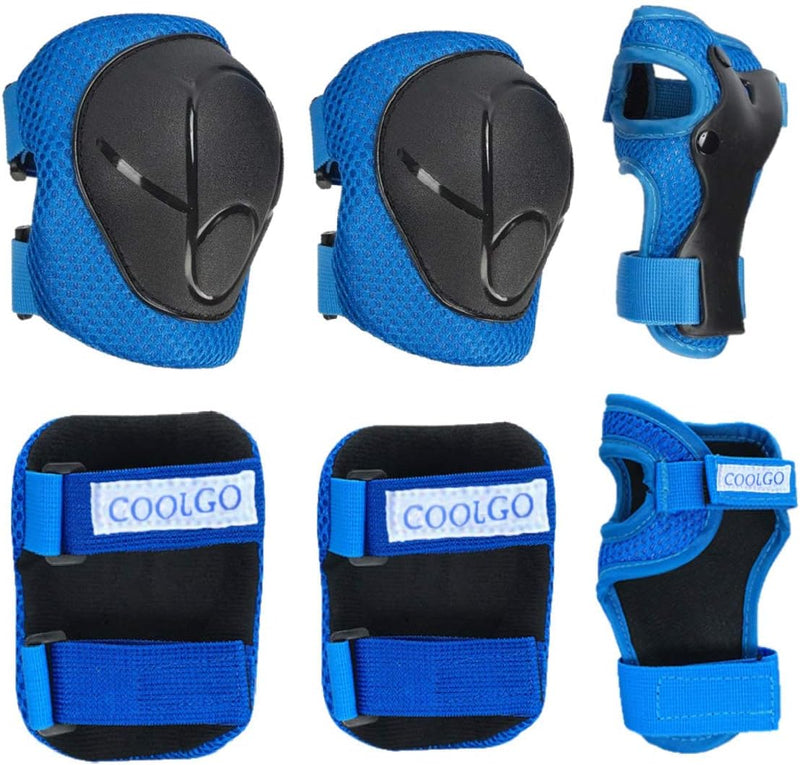 Inliner Protektoren Set, Kinder Schoner Set -Knieschoner Ellenbogenschoner Handgelenkschoner-Skatebo