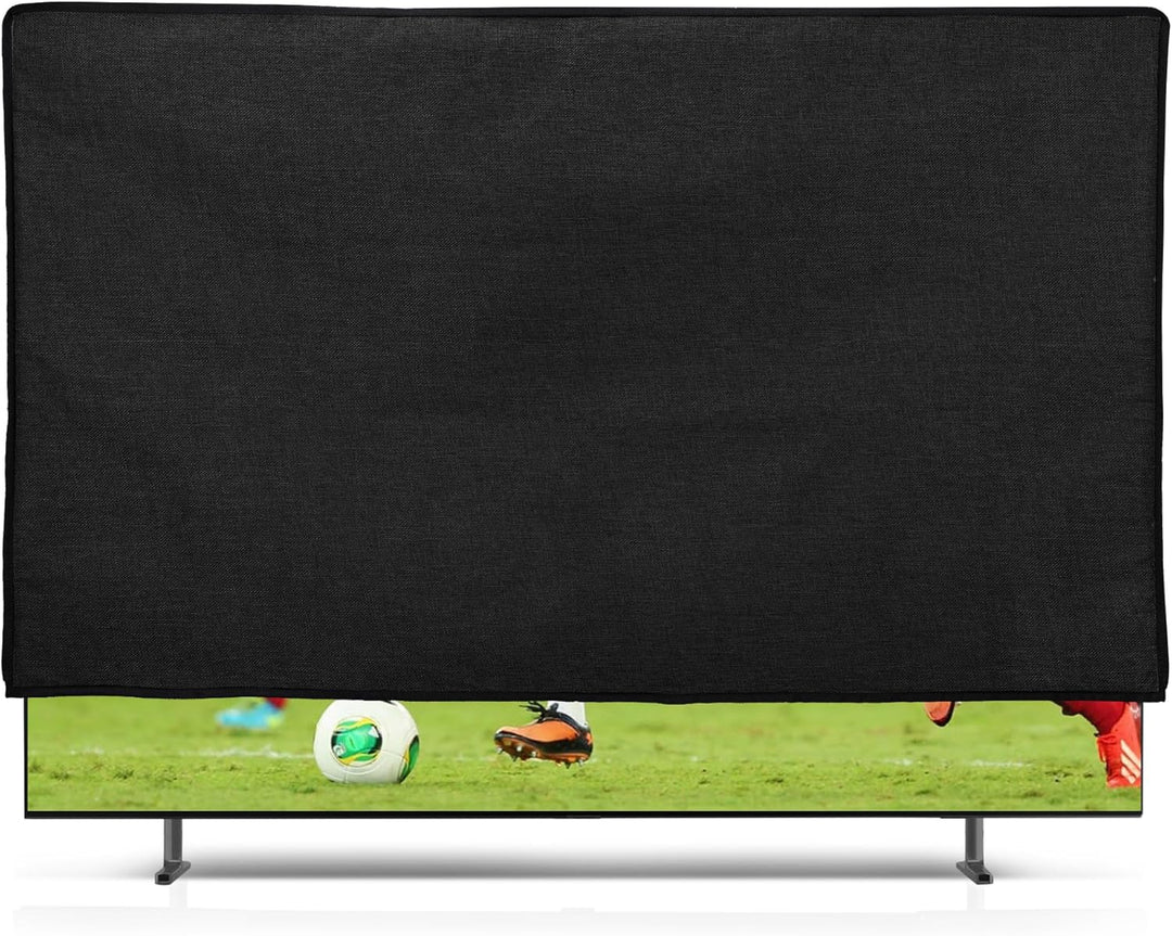 kwmobile 75" TV Abdeckung Indoor - Fernseher Hülle Bildschirmschutz Abdeckung - TV Bildschirm Staubs