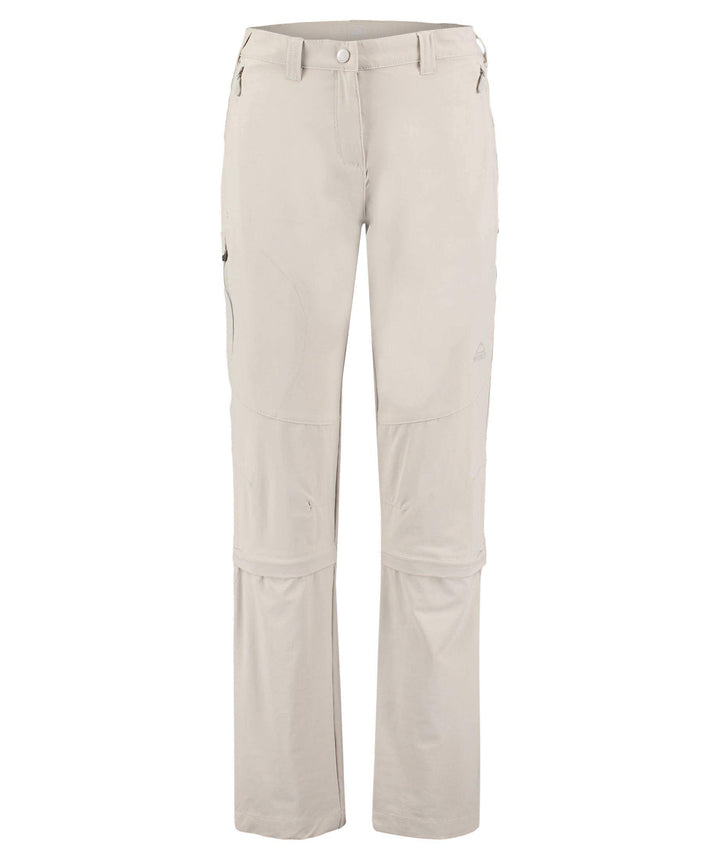McKINLEY Damen Abzipphose Mandorak 40 Grau, 40 Grau