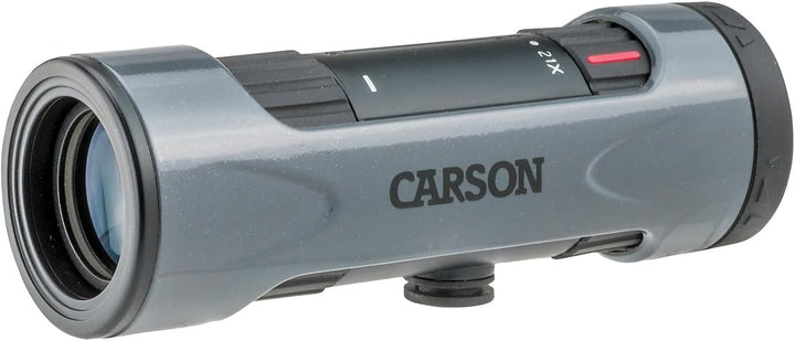Carson MonoZoom 7x-21x Monokular mit Zoom Funktion und Vorrichtung zur Stativmontage (ZM-721) MonoZo