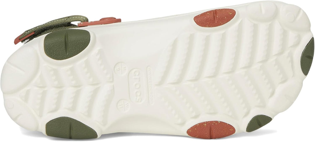 Crocs Unisex Classic All Terrain Clogs 36/37 EU Chalk, 36/37 EU Chalk