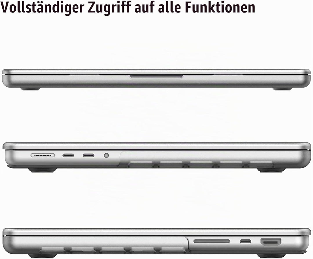 Fintie Hülle Kompatibel mit MacBook Pro 14 Zoll M5 M4 M3 M2 M1 Pro/Max (2025-2021) A3434 A3112 A3401