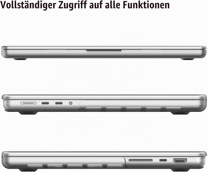 Fintie Hülle Kompatibel mit MacBook Pro 14 Zoll M5 M4 M3 M2 M1 Pro/Max (2025-2021) A3434 A3112 A3401