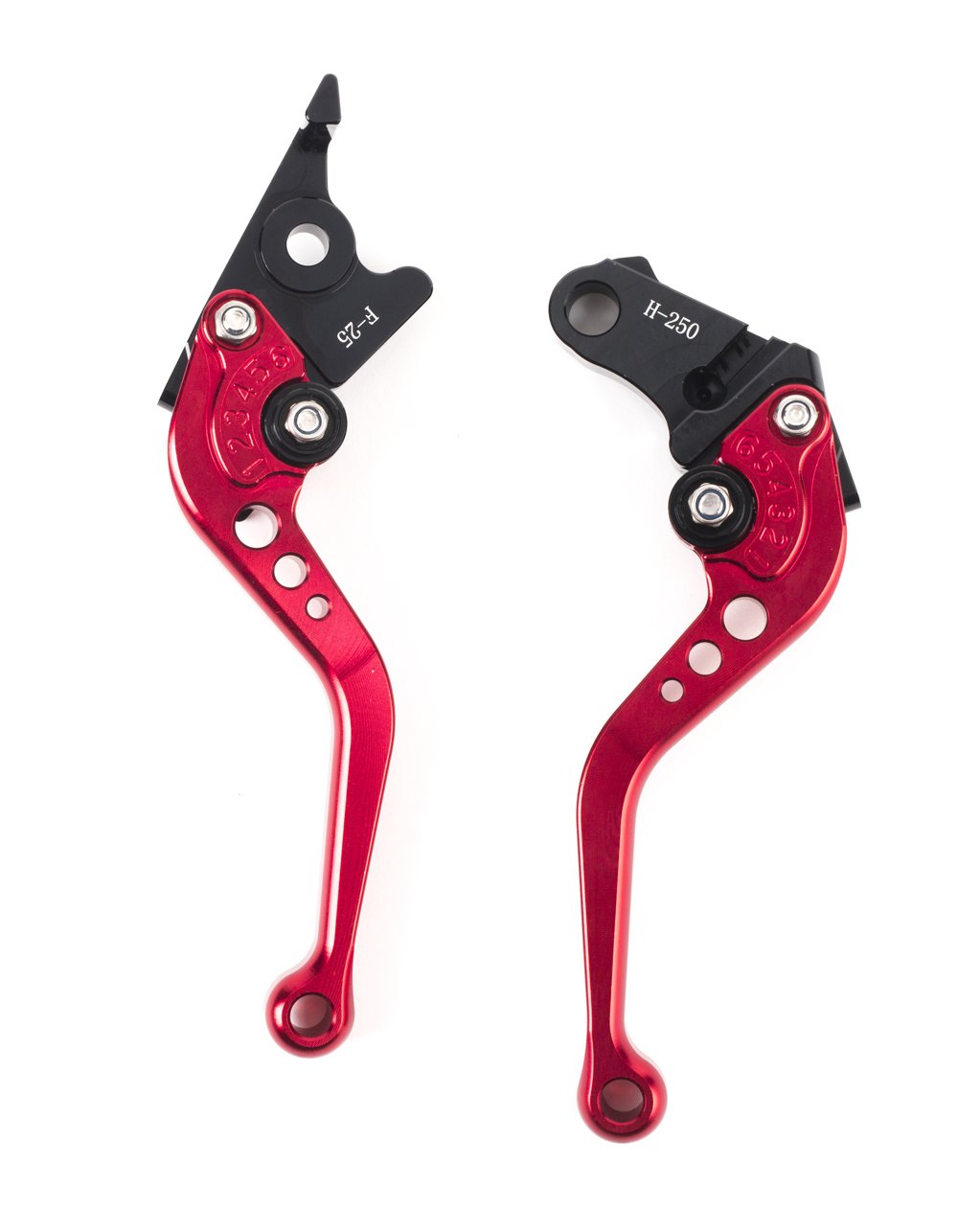 Motorrad Kurz Kupplung Bremshebel CNC Verstellbare Aluminium fur Sportmotorrad CBR250R 2011-2013 CBR