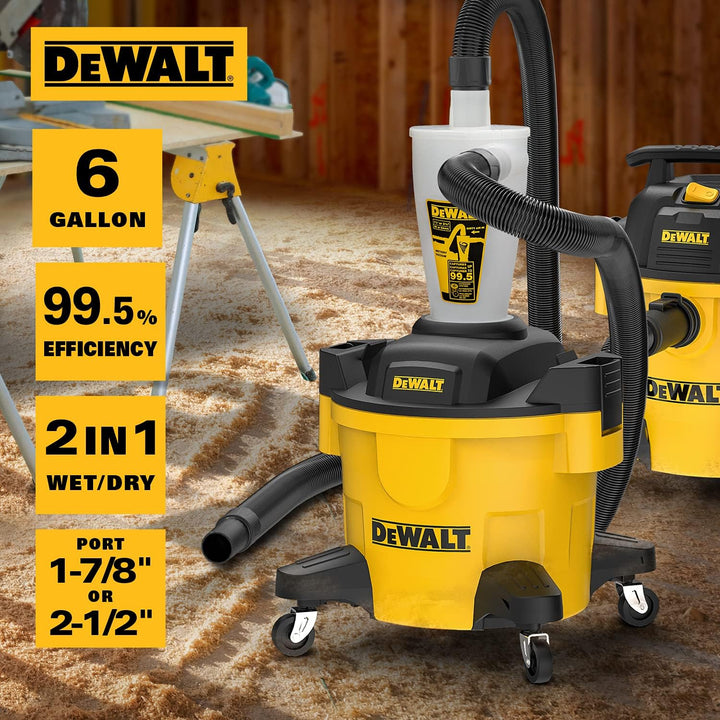 DEWALT DXVCS002, Staubabscheider, Gelb