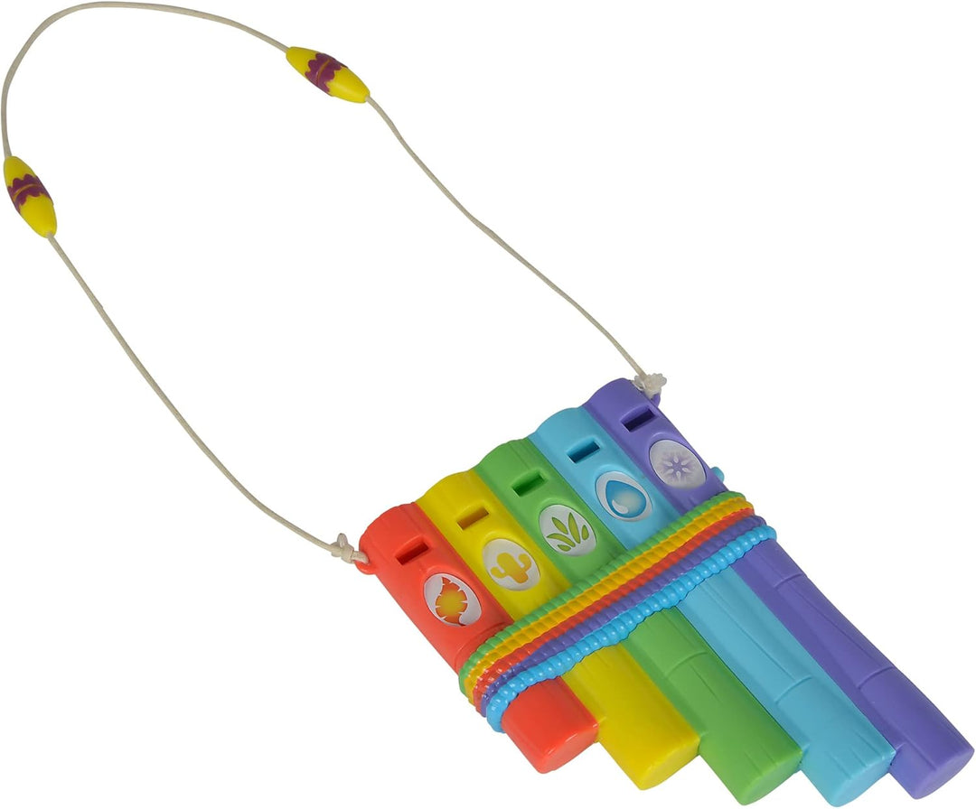 Simba 109358842 - Wissper Panflöte, 14 cm, Spielzeug