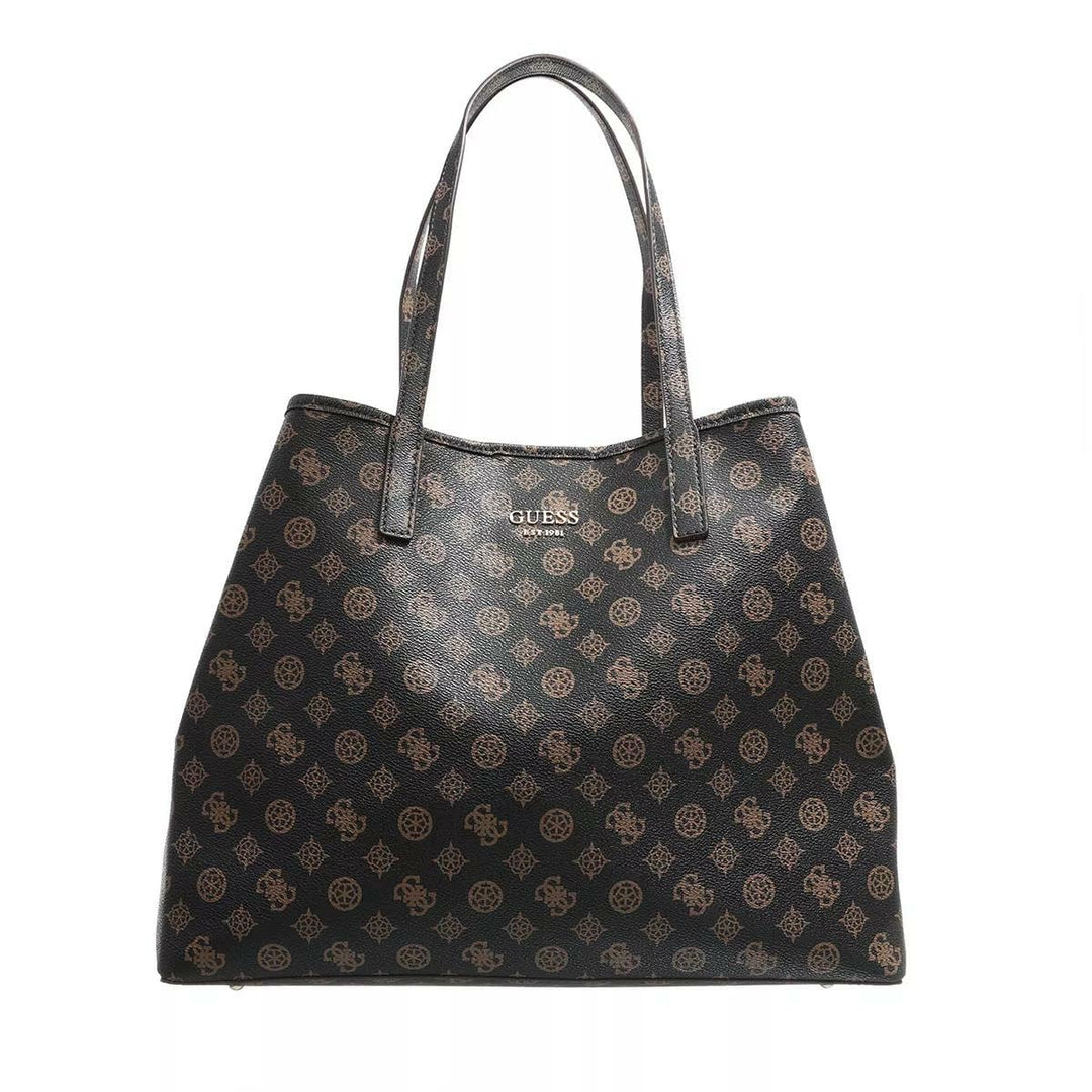 GUESS Women Vikky Large Tote Bag, braun