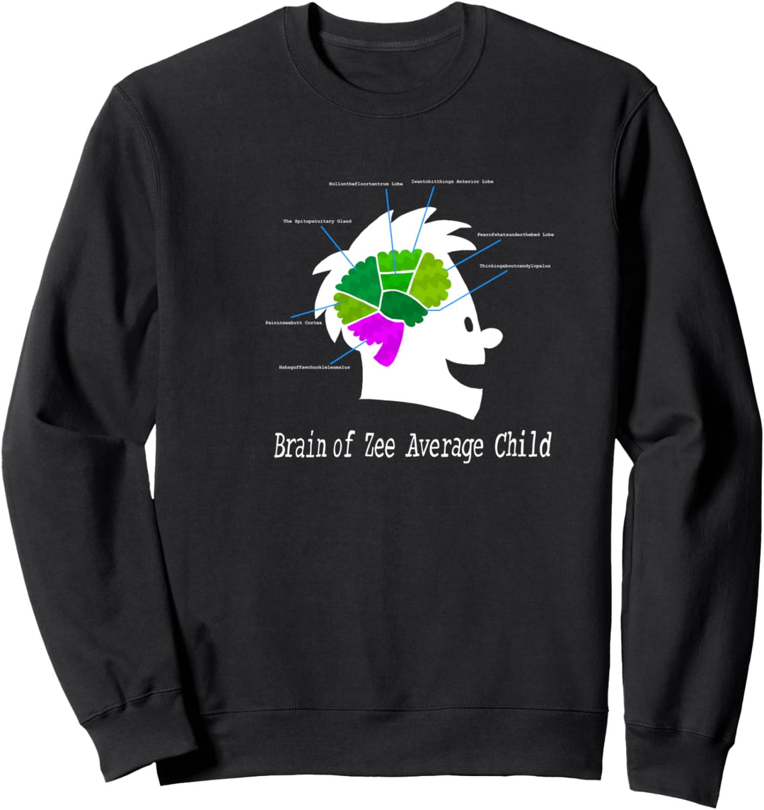 Captain Underpants Gehirn Sweatshirt