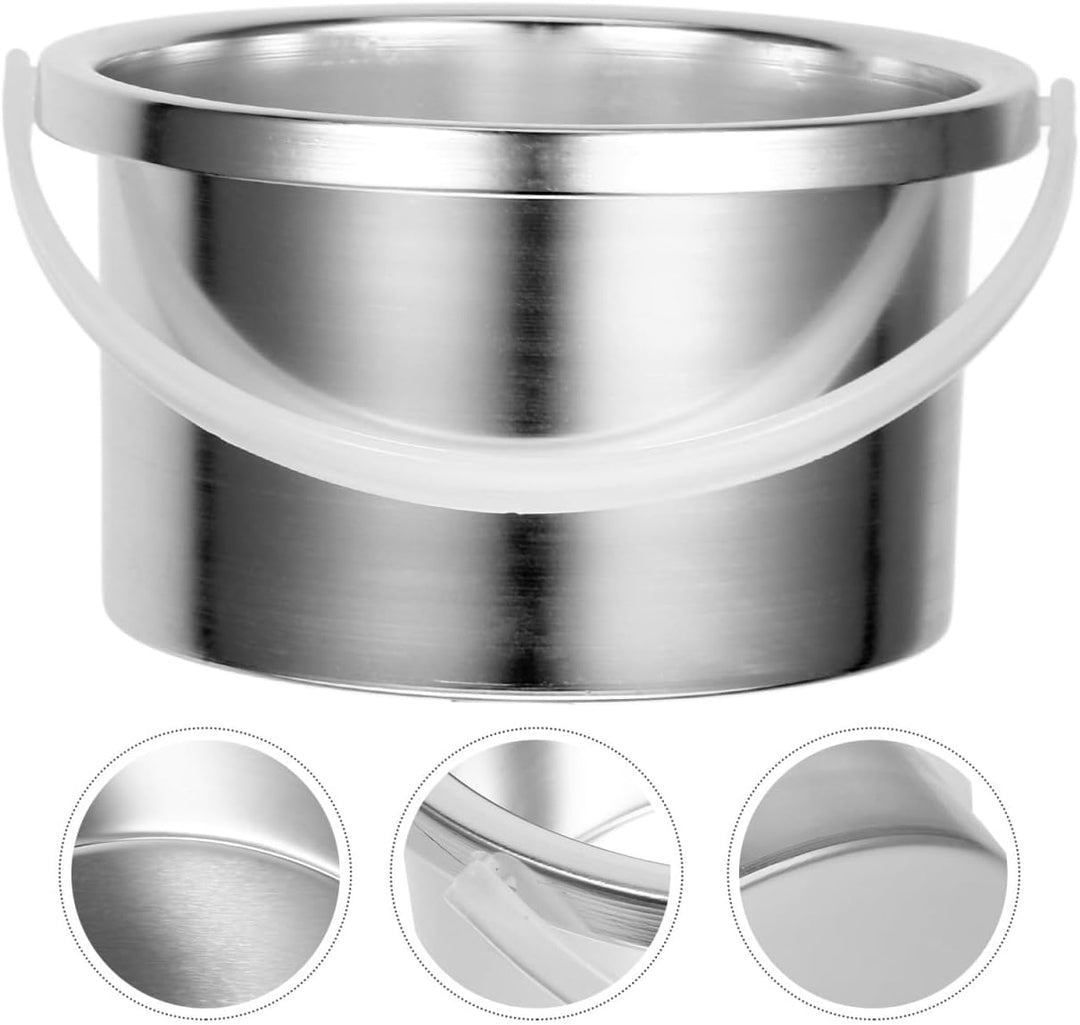 Beaupretty Wachsschmelztopf Aus Aluminiumlegierung 12X12X2.5 Zoll Ersatzbehälter Für Wachswärmer Haa
