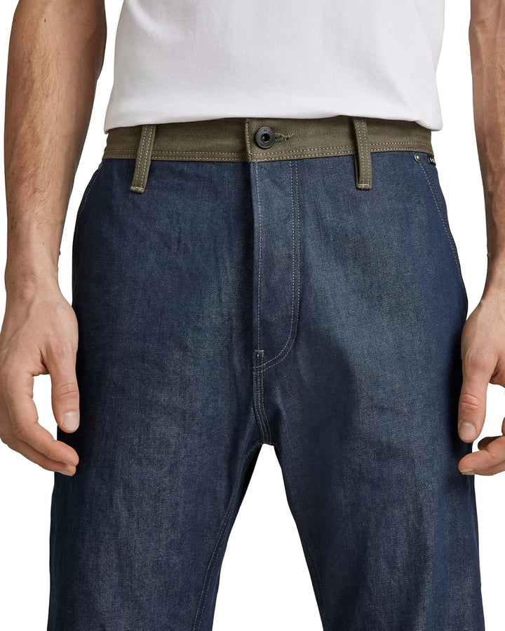 G-STAR RAW Herren Grip 3D Relaxed Tapered Jeans, 26W / 30L Blau (Raw Denim D21006-c970-001)