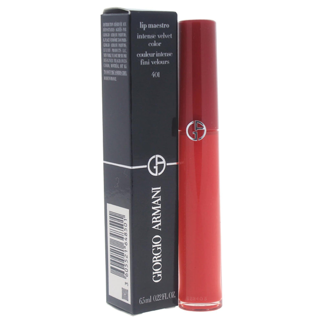 Giorgio Armani Lip Maestro Lippenfarbe Nr. 401, 6,5ml 401 1 Stück (1er Pack）, 401 1 Stück (1er Pack）