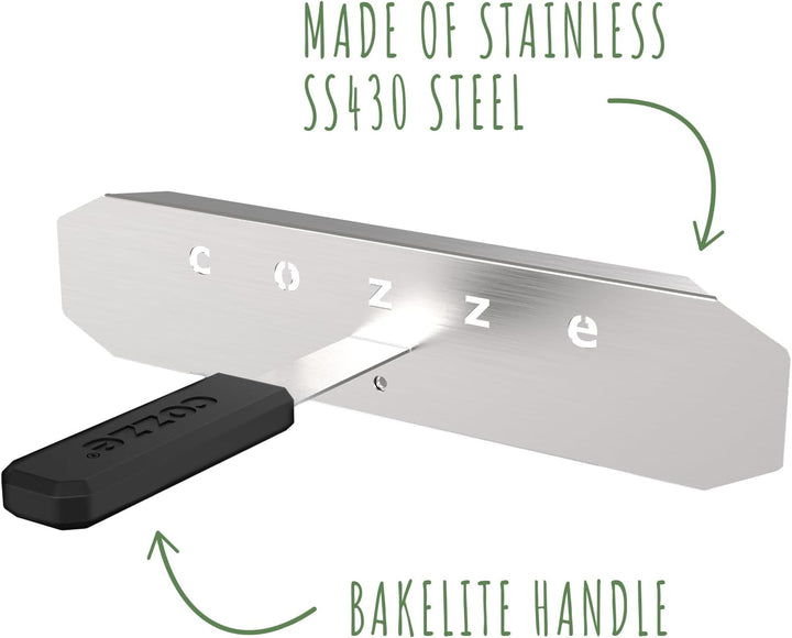Cozze® Hitzeschild 13" Pizzaofen Edelstahl, Blackone