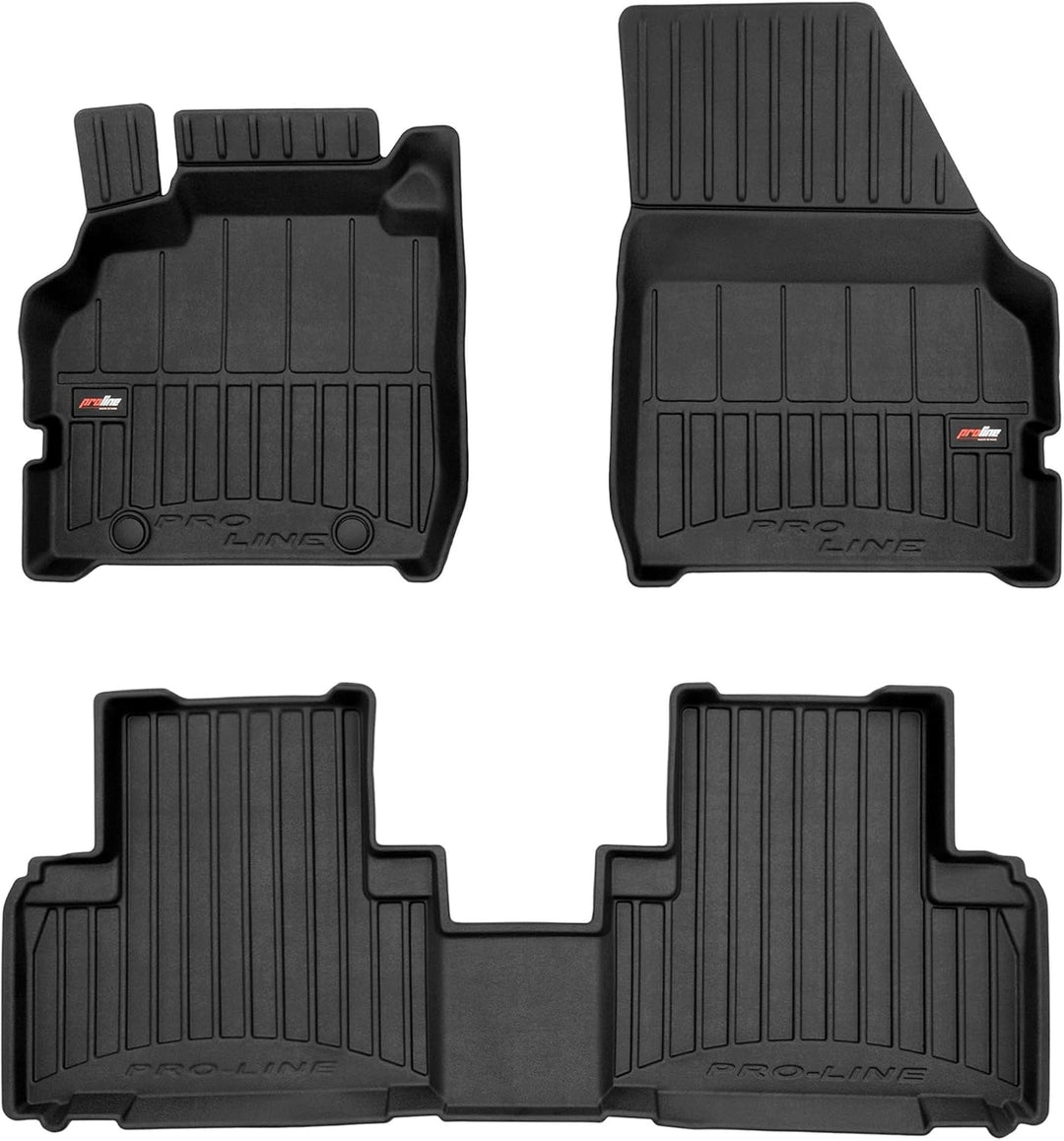 M MOTOS Gummimatten Auto Fussmatte passt für Renault Scenic II 2003-2009 Verbessern Sie Ihren Reisek