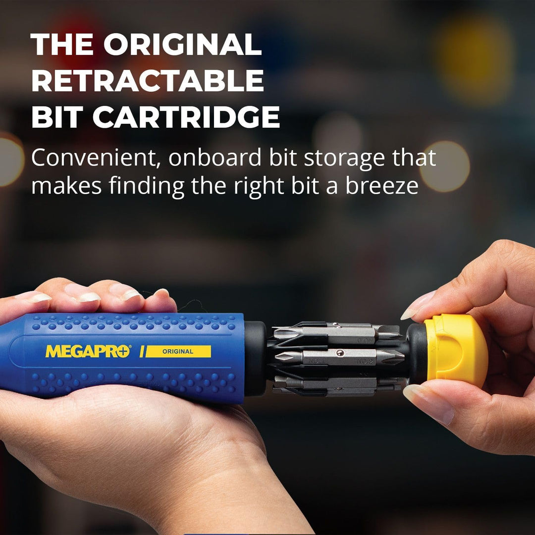 MEGAPRO 15-in-1 Original Multibit Schraubendreher | Home DIY & Reparatur | Professionell | 14 Indust