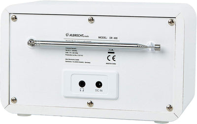 Albrecht DR490 Hybridradio mit Farbdisplay, 27491, DAB/Internet/UKW-Empfang, Radiosteuerung via Smar