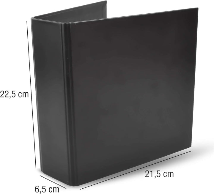 3L DVD Aufbewahrung - Kombipack mit 50 doppelte DVD Hüllen & 2 DVD Ordner & 50 Strips - Praktische A