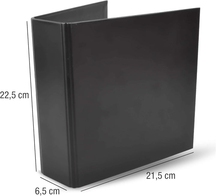 3L Blu-Ray Aufbewahrung - Kombipack mit 50 BluRay Hüllen & 2 Ringordner - Praktisch für Blu Ray Ordn