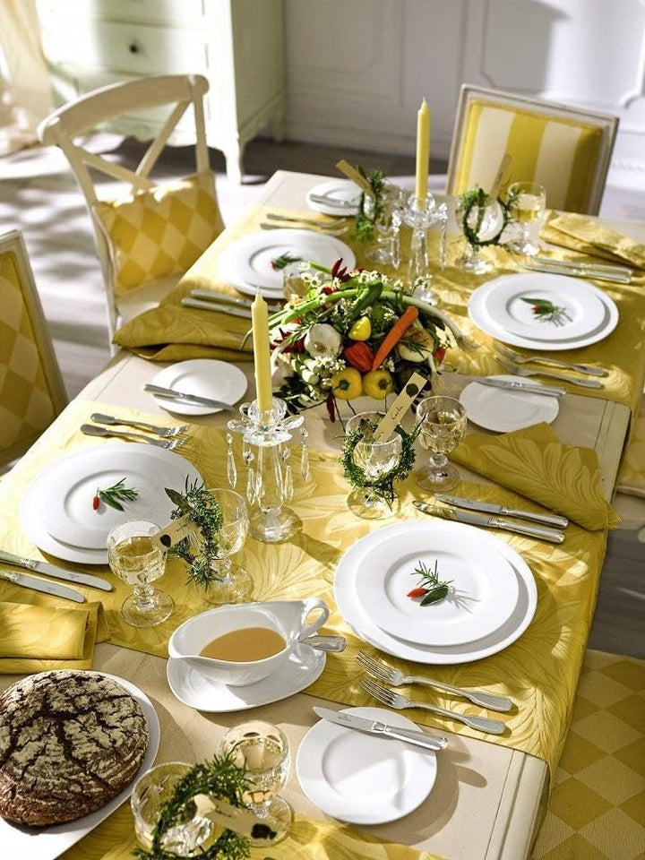 Villeroy &amp; Boch - Royal ovale Platte, grosse Servierplatte aus hochwertigem Premium Bone Porzellan,