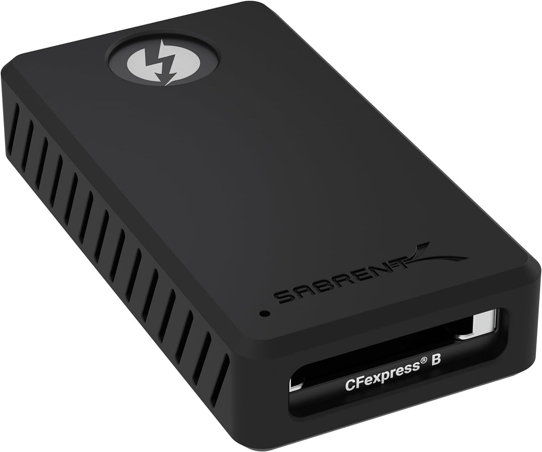 SABRENT Thunderbolt CFexpress Typ B Kartenleser, USB 3.2 GEN 2 1500MBps Externe Kartenlesegeräte (CR