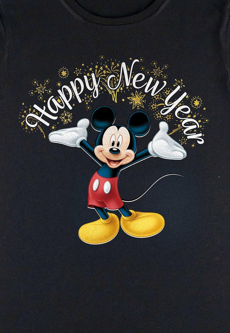 Disney Classics Damen Classic-Mickey Happy New Year Women&