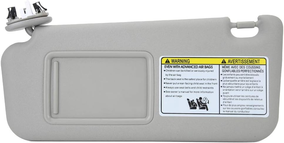 Sonnenblende, Linke Fahrerseite Sonnenblende 74320-42501-B2 für RAV4 2006-2009 (grau)