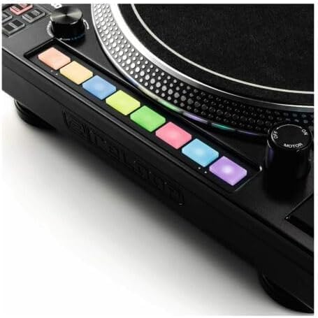 Reloop RP-8000 MK2 - Der fortschrittlichste DJ-Plattenspieler aller Zeiten, 7 RGB-farbcodierte Perfo