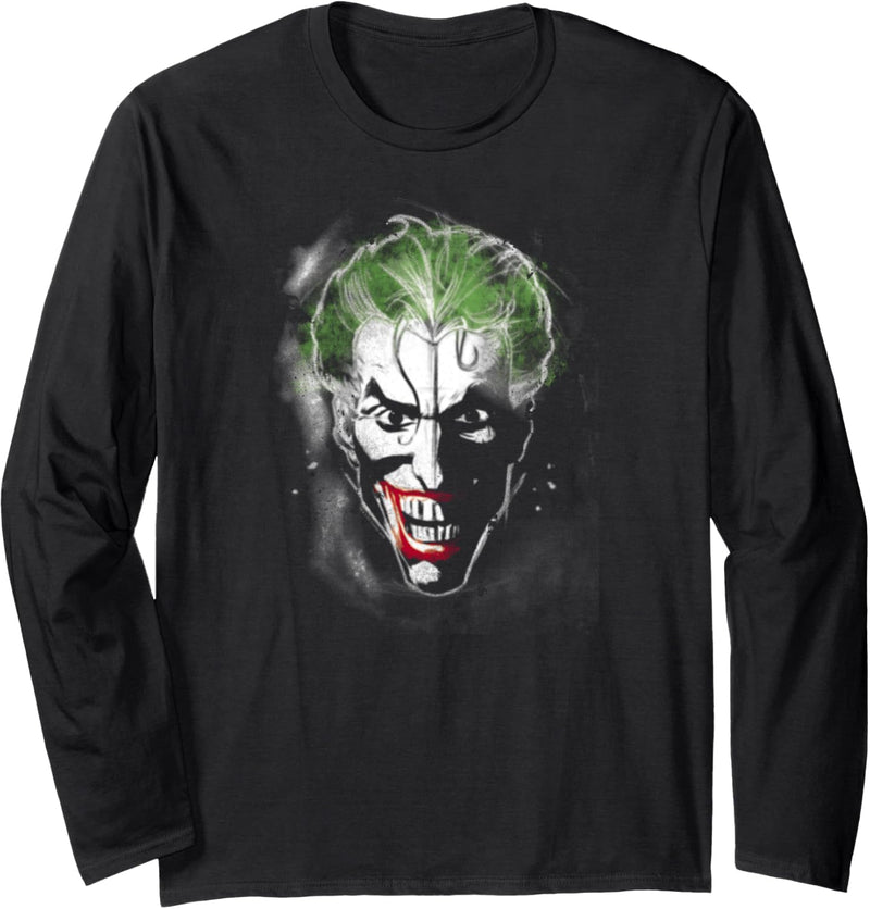 Batman Joker Face of Madness Langarmshirt