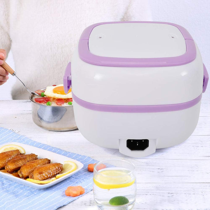 Reiskocher Rice 1Liter mit Warmhaltefunktion 200W Kocher Lunchbox,Neue multifunktionale elektrische