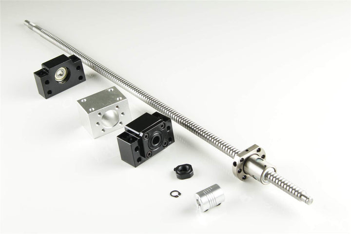 ONLISUM SFU1204 Kugelumlaufspindel 1000mm Gewindespindel Edelstahl Kugelumlaufspindel mit BK10/BF10