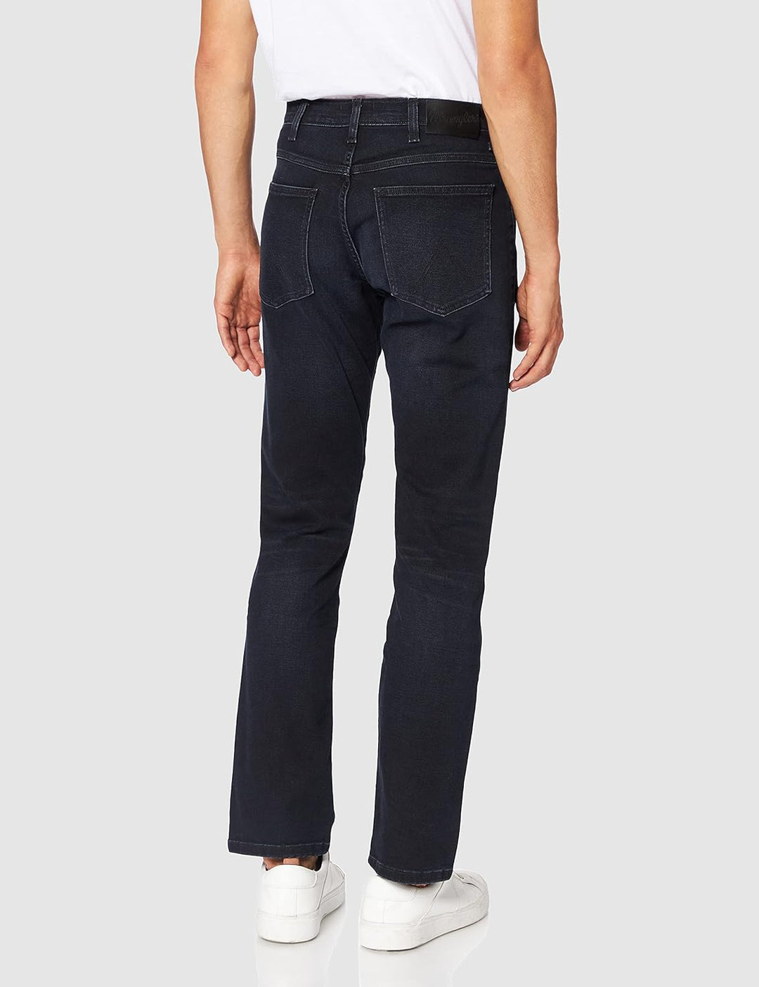 Wrangler Herren Jeans Hoher Bund W12OH118N 30W / 38L Blau (Dark Fuzz 77j), 30W / 38L Blau (Dark Fuzz