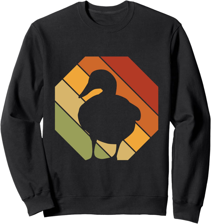 Retro Vintage Ente Sweatshirt
