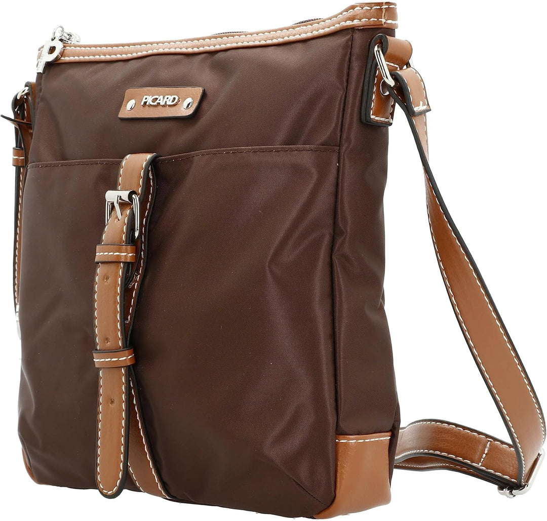 Picard Damen Schultertasche SONJA aus Nylon OneSize | mit Reissverschluss | Schultertasche | Alltag